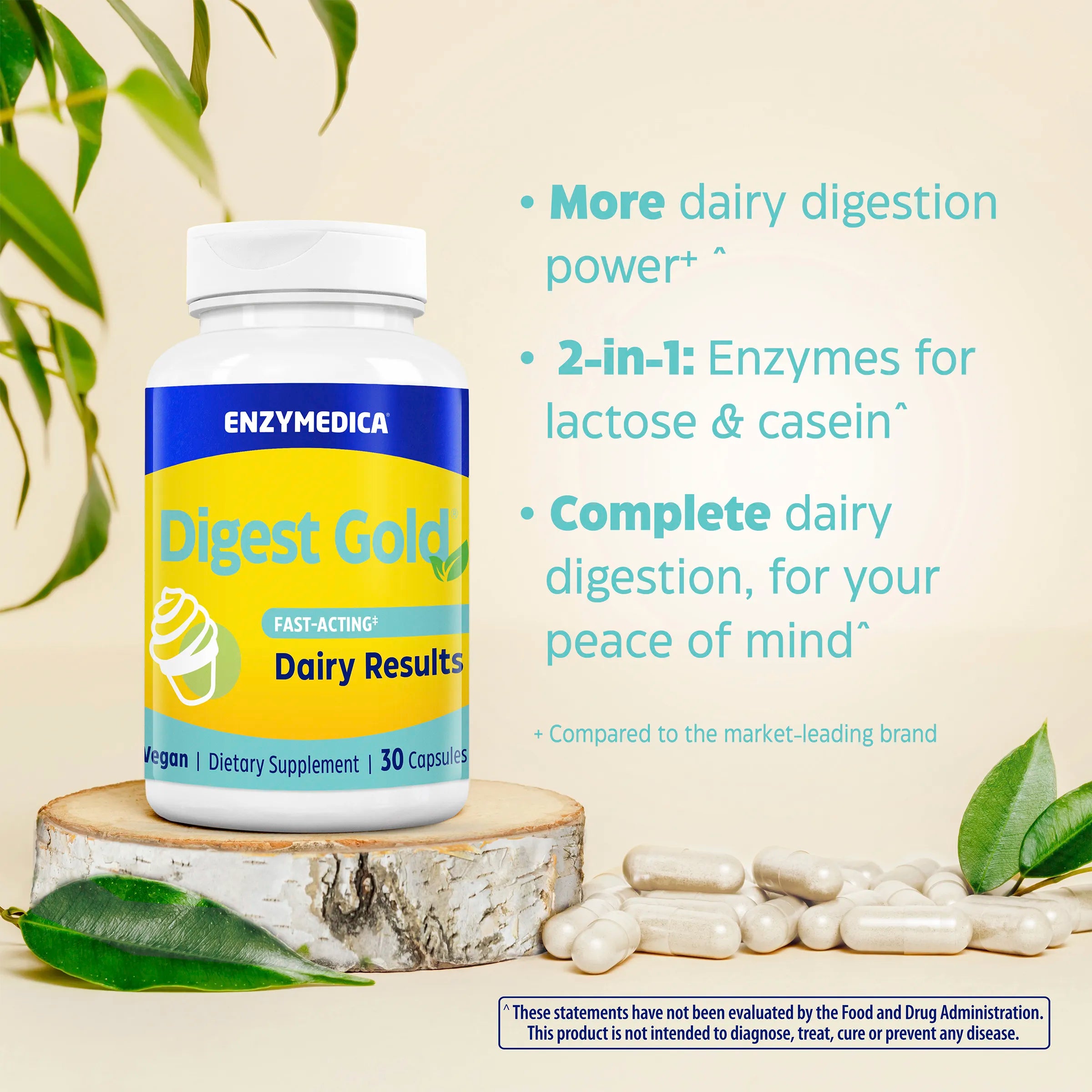 Digest Gold Fast-Acting Dairy Results